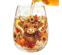 Heat Resistant Water Glasses Anti-Tip Transparent Decor