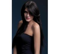 28" Long Straight Brown Fever Amber General Birthday Halloween New Style Wig