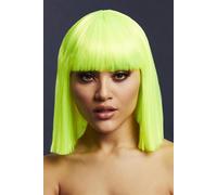 Heat Resistant Wig Washable Styleable Ladies Wig Fancy Dress Lola Bob Wig 30cm