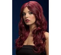 Vibrant Red Cherry Fever Nicole Wig - Heat Resistant Styleable for Ladies