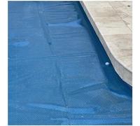 Heat Retaining Pool Cover, Bubble-Side Down Design for In-Ground and Above-Ground Swimming Pools, Cuttable to Fit Various Sizes
