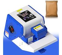 Heat Sealer for Plastic and Foil Bags, Continuous Impulse Sealing Machine with Adjustable Speed and Temperature, 6m/Min Roller, Ideal for Kitchen and Vacuum Sealing