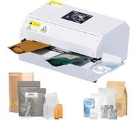 Heat Sealers for Food and Snacks, Heavy Duty Impulse Sealing Machine with Digital Temperature Control for Plastic & Aluminum Foil Bags - Fast & Reliable Sealing