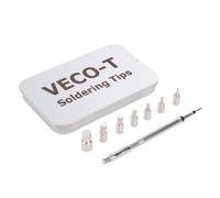 Heat Set Insert Tool,Soldering Iron Tips Come with Thread inserts M2 M2.5 M3 M4 M5 M6 M8,Compatibe with C245 Soldering iron,3D Printing Tools