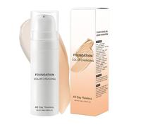 Heat Shade Foundation - Compact Colour Changing Liquid, Permanent Cover Concealer, Heat Resistant Make-Up, Brightening Prescription Formula, Travel, Skin Perfect Blend