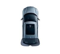 Heat Shield for Hot Weather Car Front Rear Side Back Window Sun Visor Sunshade Privacy Curtain For Nissan Bluebird For Lanniao 2016-2019(Back Windshield)