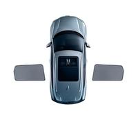 Heat Shield for Hot Weather Car Front Rear Side Back Window Sun Visor Sunshade Privacy Curtain For Nissan Bluebird For Lanniao 2016-2019(Rear Windows)