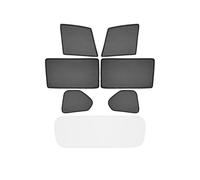 Heat Shield for Hot Weather Car Front Rear Side Back Window Sun Visor Sunshade Privacy Curtain For Skoda Rapid Spaceback(6pcs)