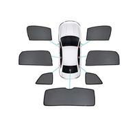 Heat Shield for Hot Weather For Jeep Wrangler Robin Hood (4D) 2019 2020 2021 Magnetic Car Sun Shade Car Curtain Window Sunshade Cover Mesh Sun Visor(7pcs)