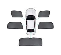 Heat Shield for Hot Weather For Jeep Wrangler Robin Hood (4D) 2019 2020 2021 Magnetic Car Sun Shade Car Curtain Window Sunshade Cover Mesh Sun Visor(5pcs)