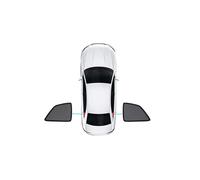 Heat Shield for Hot Weather For Jeep Wrangler Robin Hood (4D) 2019 2020 2021 Magnetic Car Sun Shade Car Curtain Window Sunshade Cover Mesh Sun Visor(Triangular Windows)