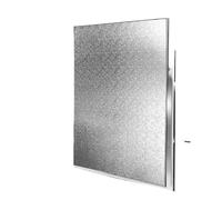 Heat Shield Fridge Thermal Panel, Aluminum Insulation Board 2cm for Stove Oven Microwave Fridge 200°C Silver Multiple Sizes(Adsorption Type,50 x 70 cm)