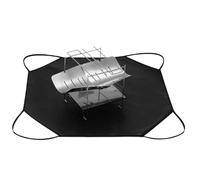 Heat Shield Mat, Heat Resistant Kitchen Fire Blanket, Outdoor Cooking Supplies for Workshop Home Blacksmithing Automotive Furnace