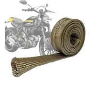Heat Shield Wrap - Exhaust Heat Wrap Roll | Auto Hose Shield Roll Plug Wire Fire Sleeve, Multiuse Wire Heat Protectors Cuttable Hose Wire Protection Barrier Portable For Cable Brake Cable
