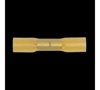 Sealey Heat Shrink Butt Connector Terminal 6.8mm Yellow, Pack of 50
