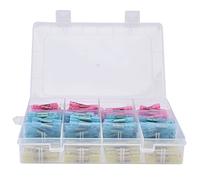 Heat Shrink Butt Connectors Kit Professional Grade Insulated Electrical Wire Crimp Terminals Splice for Automotive Marine and Home Wiring 100 or 200 Pieces