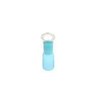 Heat Shrink Connectors 25PCS Heat shrink Ring Insulated Terminals Wire Cable Connectors Electrical Wiring Crimp Terminals(Size 6)