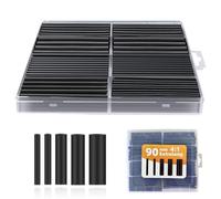 Heat Shrink Tube Set, 90 mm Extra Long Heat Shrink Tubes with Adhesive