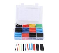 Heat Shrink Tube Wire Shrink Wrap 560 Pcs Flame Retardant Insulated Heat Shrinkable Tube Set Professional Durable Shrink Tubing Kit for Home Decoration Line Repair Electrical Work