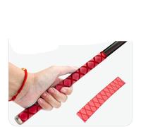 Heat shrink tubing,0.2M/1M Heat Shrink Wrap Tubing Fishing Rod DIY 5 Colors Handle Insulation Waterproof Racket Handle Grip 15-50MM-Red-18mm-0.2M