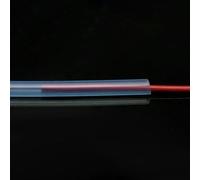 Heat shrink tubing,1/5/10m Silicone Rubber Hose 2x4mm 3x5mm 4x6mm 4x7mm 5x7mm 6x8mm Flexible Soft Silicone Tube-Orange-10 Meters-ID 6mm x OD 8mm
