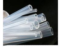Heat shrink tubing,1M 5M 10M Silicone Rubber Hose Clear Silicone Hose Diameter 2 4 5 6 7 8 9 10 11 12 14 16mm Clear Tube-1 Meter-ID 9mm x 13mm OD