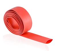 Heat Shrink Tubing,30mm Dia 2:1 Ratio Shrinkable Tube Cable Sleeve 10ft,Red