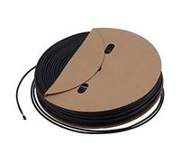 Heat Shrink Tubing 5.0mm 100M Black Single Wall Polyolefin Shrinkable Sleeve for Wire Cable Protection Insulation Electrical DIY Projects