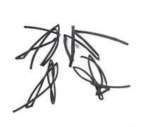 Heat Shrink Tubing Assortment Kit 4x1m - 3mm 4mm 5mm 6mm Wire Cable Sleeve - Flame Retardant Waterproof Electric Insulation for Repairs