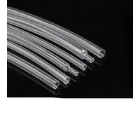 Heat shrink tubing,Diameter 0.8mm~15mm Super Thin Wall Flexible Earphone Line Heat Shrink Tube Cover Wire Sleeve Casing Professional Transparent-Clear-Diameter 6mm-1 Meter