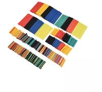 Heat Shrink Tubing Kit 328pcs Polyolefin 2:1 Ratio Wire Cable Sleeve Assortment - Flame Retardant Electric Insulation for Repairs Marine Auto
