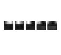 Heat Sink Aluminum - 5 Pcs for LED PCB Cooling, High Conductivity, Lightweight Design for and Electronic Components (Black)
