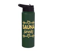 Heat SPA Serenity Sauna Stainless Steel Insulated Water Bottle