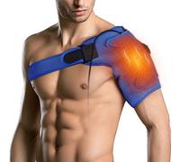 Heat Therapy Shoulder Support Brace for Men and Women, Neoprene Shoulder Brace for Frozen Shoulder, Torn Rotator Cuff, Dislocated Ac Joint, Sprain, Bursitis, Tendonitis, Fits Left or Right Shoulder