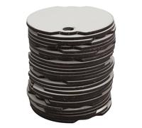 Heat Transfer Blank Name Plates DIY Name Tag Blank Cup Card Decoration 30pcs Heat Sublimation Nameplates Home Parties Business Events Density Board (Irregular Round)