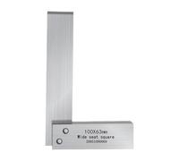 Heat-Treated Carbon Steel L-Shaped Square Ruler - Precision Measuring Tool for Layouts, Carpentry & Machining | Professional-Grade Engineering Ruler for Architects, Craftsmen & DIY