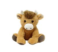 Heatable Plush Snuggable Hottie Microwavable Lavender - Highland Cow