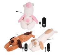 Heatable Puppy Plush Toys - Cuddly Stuffed Animal With Integrated Heating Element, Three Customizable Heat Levels, Soft Machine-Washable Outer Cover | Safe With Auto Shut-Off, Perfect For Belly Cramps
