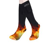 HEATABLE SOCKS - 3 Level Temperature Foot Warmer, Elastic Waterproof Long Warming Socks, Ski Equipment for Camping, Outdoor Hiking, Rechargeable | Idea