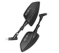 HEATE Motorcycle For Husqvarna Svartpilen 401 VITPILEN 401 Rearview Mirror (Color : Black)