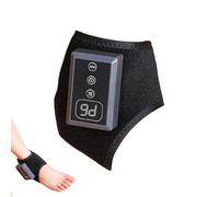 Heated Ankle Band - Heated Ankle Pad with 5 Temperature Levels, Foot Support with Massage and Heat | For Travel After Exercise Home Office Bedroom Night