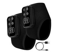 Heated Ankle Wrap - 6-Level Adjustable Cordless Portable, Electric Heated Pad Massager Wrap | for Home Office Bedroom Post-Exercise Elderly Care, Support, Heat, Recovery, Joint, Warm