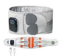 Heated Back Support Belt for Pain Relief, 5-in-1 Therapy Waist Support with Heat, Massage and Posture Correction for Daily Comfort