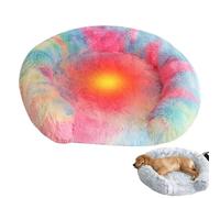 Heated Bed for Cats, USB Heating Pads for Cats, Adjustable Temperature Control, Scratch Resistant and 5 Timers, Auto Shut-off, Round Heating Bed l