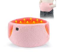 Heated Belt - Velvet 105x20cm | USB-Powered Heated Pad with Three Adjustable Level | 2-in-1 Heated1 Waist Belt Adjustable for Back Relaxation and Daily Comfort Use