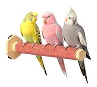 Heated Bird Perch | 5W Fireproof Electric Portable | Cockatiel Heating Rod | For Cockatiels, Lovebirds, Finches, Canaries, Macaws, Home, Indoors, Outdoors and Travel