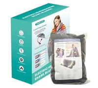 Heated Blanket for Women - Fast Heating Electric Shawl | USB Powered Secure Blanket with Temperature Setting