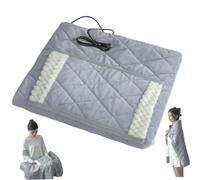 Heated Blanket Portable USB Heated Blanket with Hand Pocket Electric Hands and Knee Warmer Soft Fast Heating for Office Home