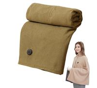 Heated Blanket Shawl Wrap, USB Electric Heating Blanket with Three Heat Levels, Machine Washable for Home Office and Camping