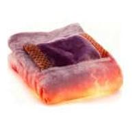 Heated Blanket Throw Blanket, Electric Heated Blanket Soft Flannel Electricity over Blanket Office Nap Heating Blankets Cover for Sofa Bed Home (Purple, 80cm*60cm)